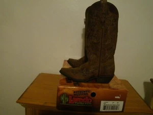 Laredo Damen 52033 6M 4" Absatzhöhe Damen/braun Kreuz 13 Snip - Bild 1 von 7