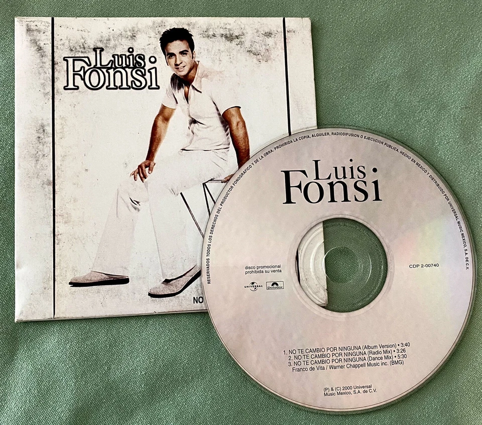 Luis Fonsi **MEXIKO PROMO CD** No Te Cambio Por Ninguna - Remixes - Bild 1 von 1