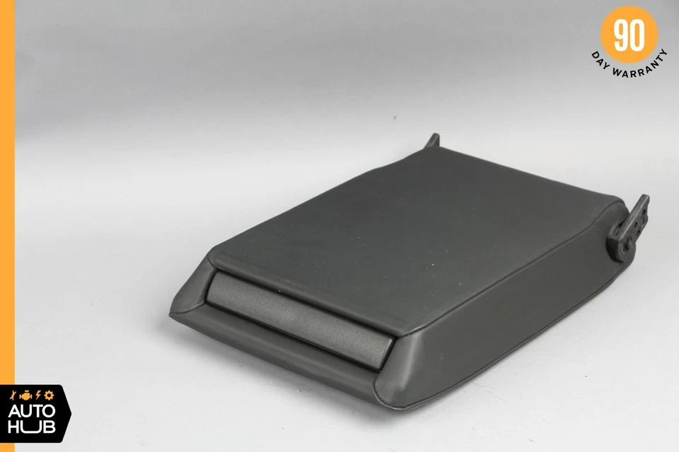 02-07 Mercedes W203 C32 C55 AMG Rear Center Console Armrest Arm Rest Black OEM - Image 1 of 4