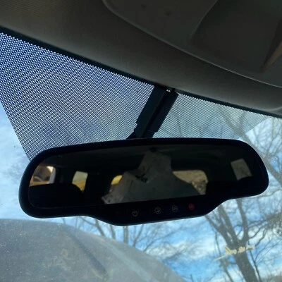 2007-2017 GMC ACADIA Rear View Mirror VIN J 11th Digit Limited OnStar - Image 1 of 4