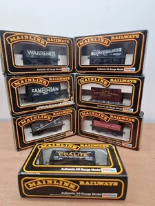 JOB LOT of 7 Mainline Railways wagons. boxed Lot 4 - Picture 1 of 2