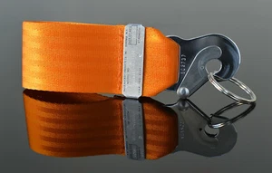 Schlüsselanhänger Flight OPS by FlapsFive Orange SE - NEW Original Aviation - Picture 1 of 3