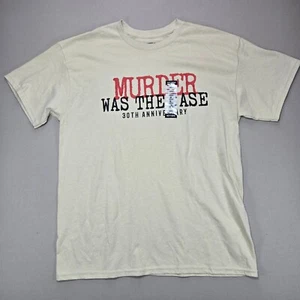 Death Row Records Murder Was The Case 30th Anniversary T-Shirt Large - Picture 1 of 5