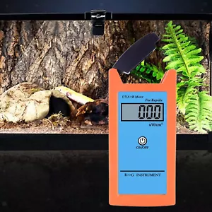 Reptile Uvb Lamp Meter UV Meter UVA & Uvb Light Measure Tester for Terrarium - Picture 1 of 15