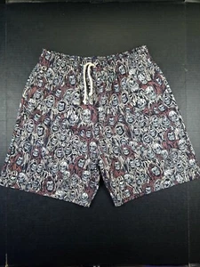 Pantalones Cortos Deadstock Warren Lotas Malla Desert Reaper AOP, Talla S 30-32, 6" Entrepierna - Imagen 1 de 14