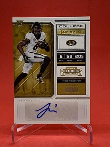 J'Mon Moore 2018 Contenders Draft Picks College Ticket RC Autograph Auto Packers - Bild 1 von 2