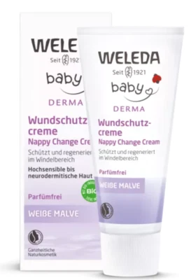 Crema cambio pañal WELEDA BABY DERMA 50 ml / 1,7 fl. oz Foto 1 de 2