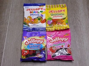 4 Jellopy Halal Fruity Gummies Gummy Bear Jelly Beans Jelly Candy Turkey - Picture 1 of 2