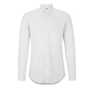 BOSS Camicia Polsini gemelli Slim Cotone Elasticizzato Facile Stiro 50480093 - Picture 1 of 4