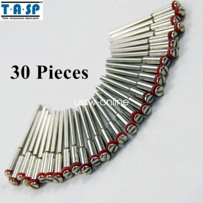 30x Rotary Arbor Holder 3/32" Shank  Reinforced Cut-Off Disc Connecting Shank - Image 1 of 3