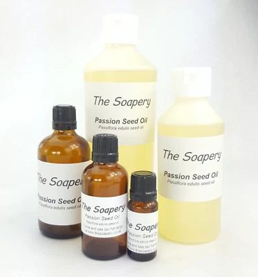 THE SOAPERY Passion Seed Oil - 100% Pure and Natural - Maracuja Oil for Skin and Face