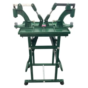 Manual Hand Rivet Machine Twisting Leather Craft with Foot Press Iron Tool - Picture 1 of 14