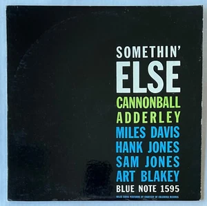 Julian Cannonball Adderley. Somethin' Else w/ Miles Davis BLP 1595 Blue Note LP - Picture 1 of 4