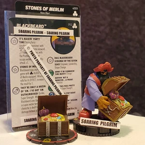 BLACKBEARD & STONES OF MERLIN 052 & s003 SUPER RARE Future Foundation Heroclix - Picture 1 of 1