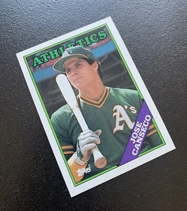 1988 TOPPS ERROR CARD #370 JOSE CANSECO Oakland Athletics - Picture 1 of 6