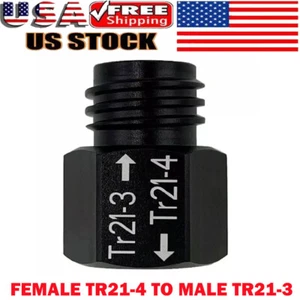 For Soda Cylinder Convert Adapter For Quooker Female Tr21-4 to Male Tr21-3 NEW - Picture 1 of 6