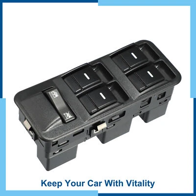 Pack(1) Power Window Switch Front Driver Side LH for Land Rover LR3 YUD501570PVJ - Image 1 of 4