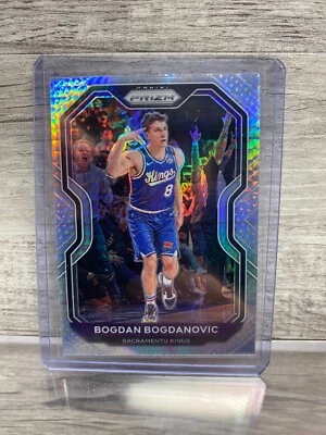 2020-21 Panini Prizm Bogdan Bogdanovic Basketball Silver Hyper Prizm - Image 1 of 2