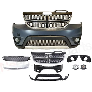 For 2011-2019 Dodge Journey Front Bumper Cover Complete - Picture 1 of 13