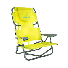 Ostrich On-Your-Back Outdoor Reclining Beach Pool Camping Chair, Green(Open Box)