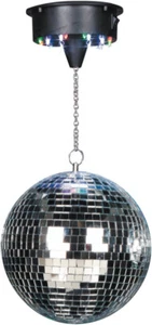 8" Mirror Ball Kit With Sound To Light Motor - Picture 1 of 4