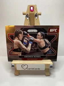2022 Panini Prizm UFC - AMANDA NUNES #65 Featherweight - Picture 1 of 6