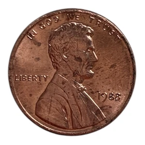 1988-P Lincoln Memorial Penny 1cent Coin from US - Bild 1 von 2