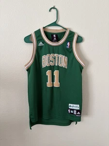 Rare Adidas Boston Celtics Glen Davis #11 Jersey St Patricks Day Swingman Kids L - Picture 1 of 5