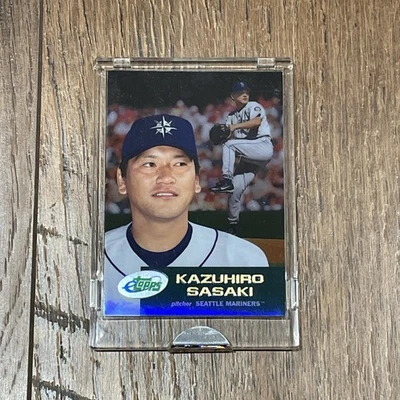 Kazuhiro Sasaki eTOPPS Seattle Mariners Pitcher Topps MLB Baseball - Image 1 of 2