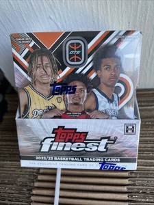 2022-23 TOPPS FINEST BASKETBALL SEALED OVERTIME ELITE BOX OTE AMEN THOMPSON - Picture 1 of 1