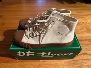 PF Flyers Center High Top White with Gum Size 10 - BRAND NEW with box - Picture 1 of 5