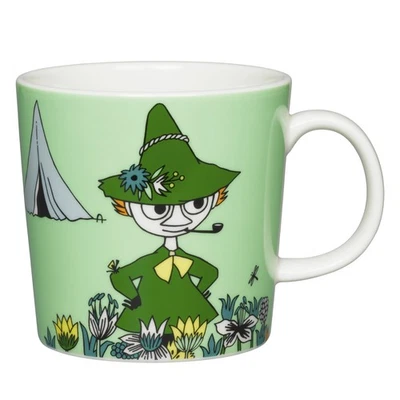 Arabia Mug 10oz Snufkin Green - Image 1 of 4