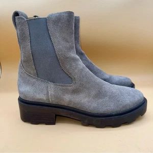 Madewell Wycoff Chelsea Logan's Boot. Smoked Graphite Gray, Women's 7, EC - Picture 1 of 9