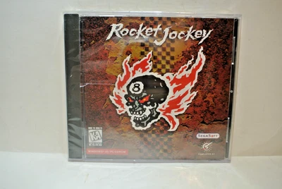Rocket Jockey (PC, 1996) – Sealed New – Windows 95 CD-ROM – SegaSoft - Image 1 of 2