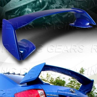 ALERÓN TRASERO ABS PINTADO AZUL ALERÓN AJUSTE 08-14 SUBARU IMPREZA WRX STI 4 PUERTAS Foto 1 de 4