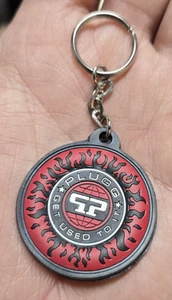 Plugg Get Used To It Rubber Keychain Keyring - Picture 1 of 4