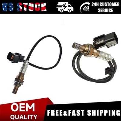 For 2001 2002 2003 2004 2005 2006 Hyundai Santa Fe 2.4L L4 Oxygen Sensors 2Pcs Foto 1 de 4
