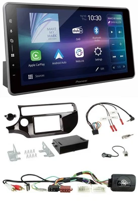 Pioneer Bluetooth USB DAB Lenkrad Autoradio für Kia Rio UB ab 03/2015 piano schw - Bild 1 von 4