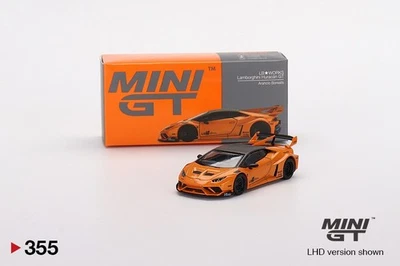 1/64 Mini GT 355 LB FUNCIONA Lamborghini Huracán GT Arancio Borealis Naranja MGT0355 Foto 1 de 4