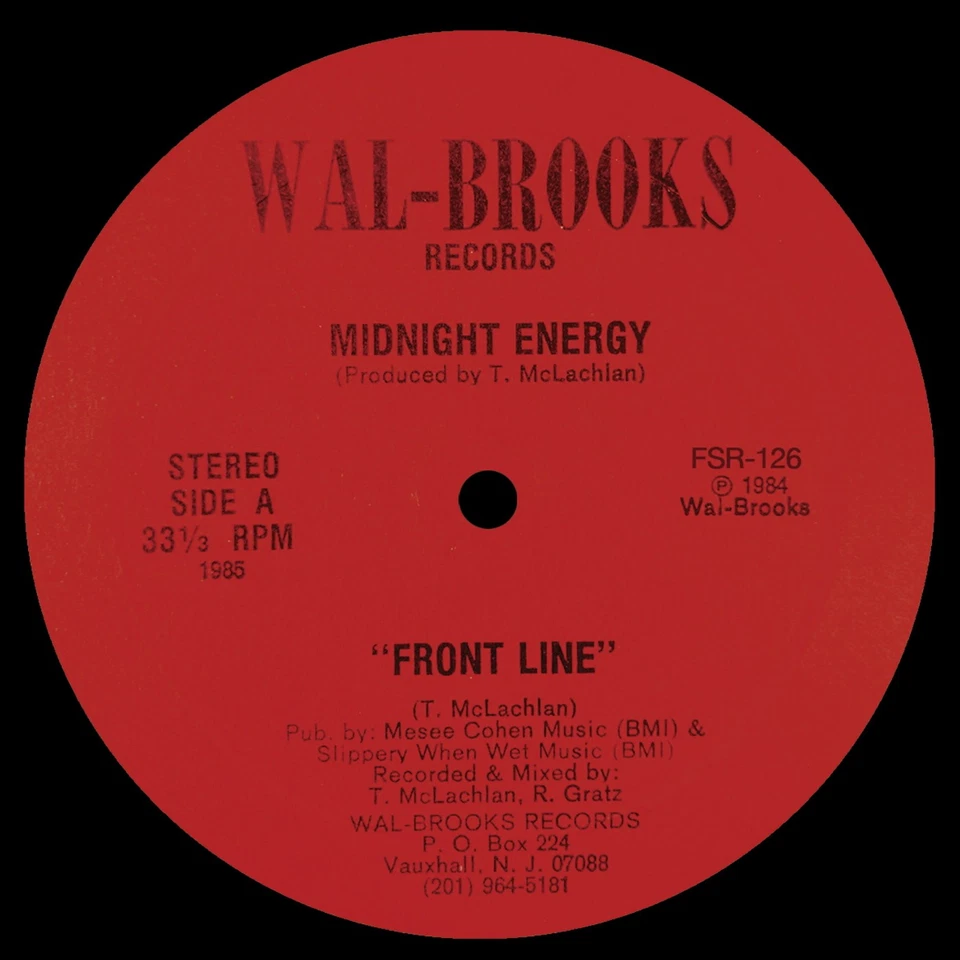 Midnight Energy Front Line / Saving All My Love 12 Inch Vinyl FSR126 NEU - Bild 1 von 1