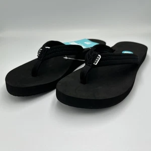 Infradito REEF Cushion Breeze - RF001454BK2 - Nero/Nero **NUOVO** - Foto 1 di 7