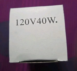 120V 40W Light Bulb - Picture 1 of 5