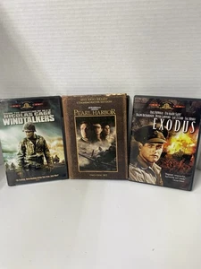 War Movie DVD Bundle! Exodus, Pearl Harbor, & Windtalkers - Bild 1 von 2
