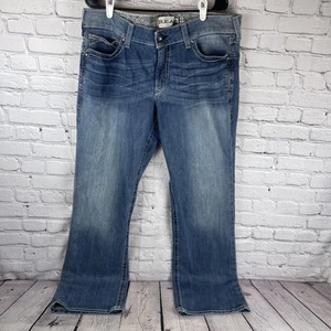 Ariat Real Denim Jeans Damen 34L Bootcut Western Cowgirl passt 38x35 - Bild 1 von 12