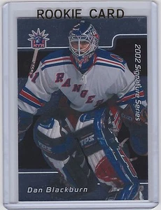2001-02 IN THE GAME BE A PLAYER SIGNATURE SERIES DAN BLACKBURN RC ITG BAP ROOKIE - Picture 1 of 1