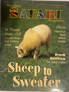 Reading Safari Magazine Sheep to Sweater, Mondo Level J. - Imagen 1 de 3