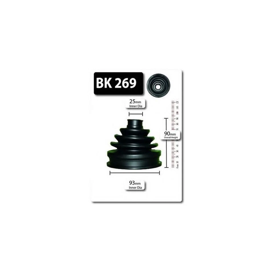 VW Golf MK4 1.9 TDI Genuine Shaftec Wheel Side Drive Shaft CV Boot - Image 1 of 2