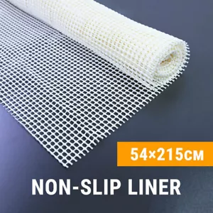 54x215cm Anti Non Slip Grip Liner Mat Cabinet Drawer Cupboard Kitchen Underlay - Picture 1 of 5