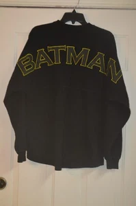 RARE RETIRED 2019 DC COMICS SPIRIT JERSEY BATMAN LONG SLEEVE DARK KNIGHT MENS M - Picture 1 of 11