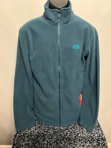 The North face M Neo Full Zip NWT Sz L Blue - Picture 1 of 4